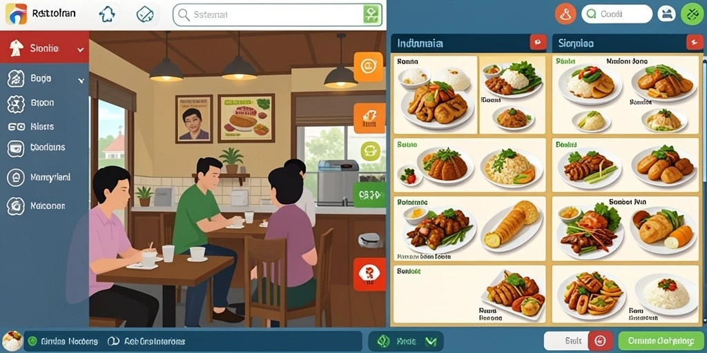 Detail antarmuka pengguna yang ramah dan mudah dimengerti.