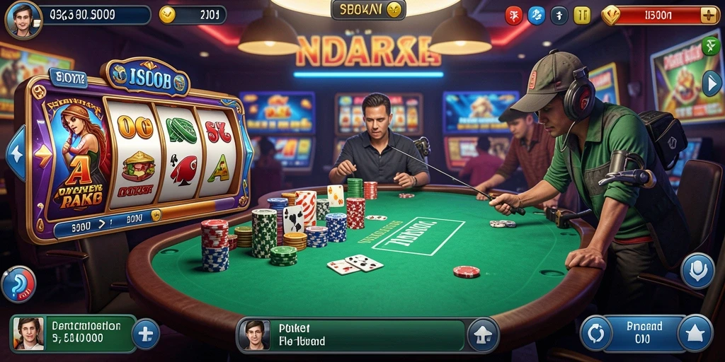 Mini games menarik untuk mengisi waktu menunggu.