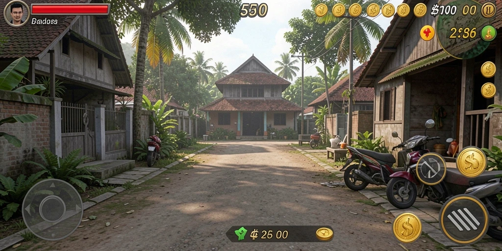 Sistem reward yang membuat permainan semakin menarik.