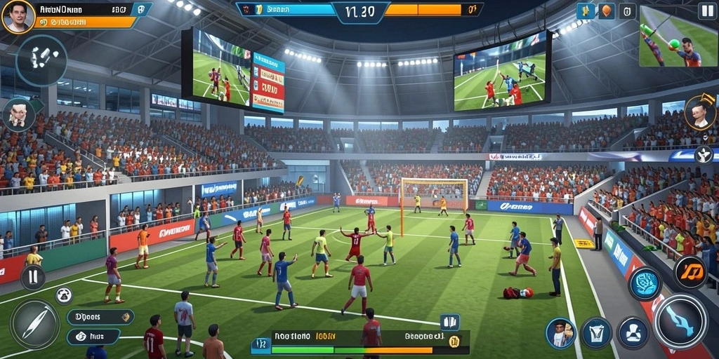 Level menantang untuk setiap pemain.